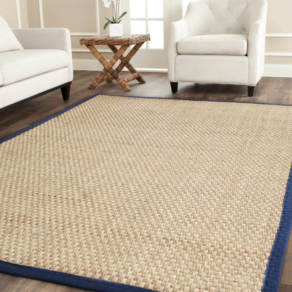 Tapis SAFAVIEH en fibres naturelles Zymryd tissées en jonc de mer