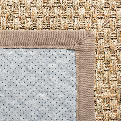 Tapis SAFAVIEH en fibres naturelles Zymryd tissées en jonc de mer