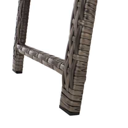 Ensemble de bain de soleil 3 pièces SAFAVIEH Outdoor Blaguna - 83 cm (L) x 20 cm (P) x 24 cm (H)