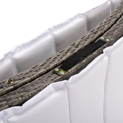 Ensemble de bain de soleil 3 pièces SAFAVIEH Outdoor Blaguna - 83 cm (L) x 20 cm (P) x 24 cm (H)