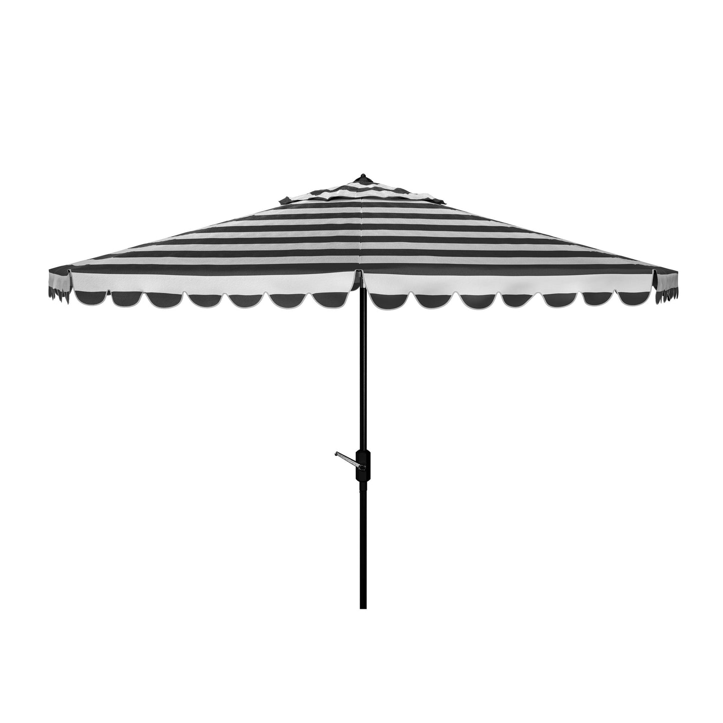 Parasol rond à manivelle SAFAVIEH Outdoor Jaylee de 3,35 m