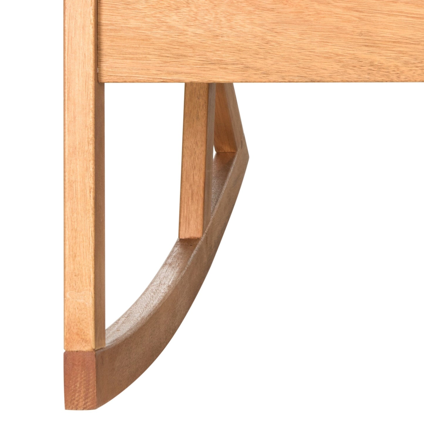 Fauteuil à bascule d'extérieur SAFAVIEH Makaila avec coussin - 66 cm (L) x 79 cm (P) x 97 cm (H)