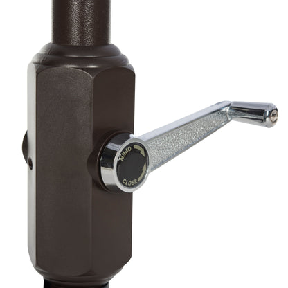 Parasol carré SAFAVIEH Outdoor Naima Valance de 2,3 m