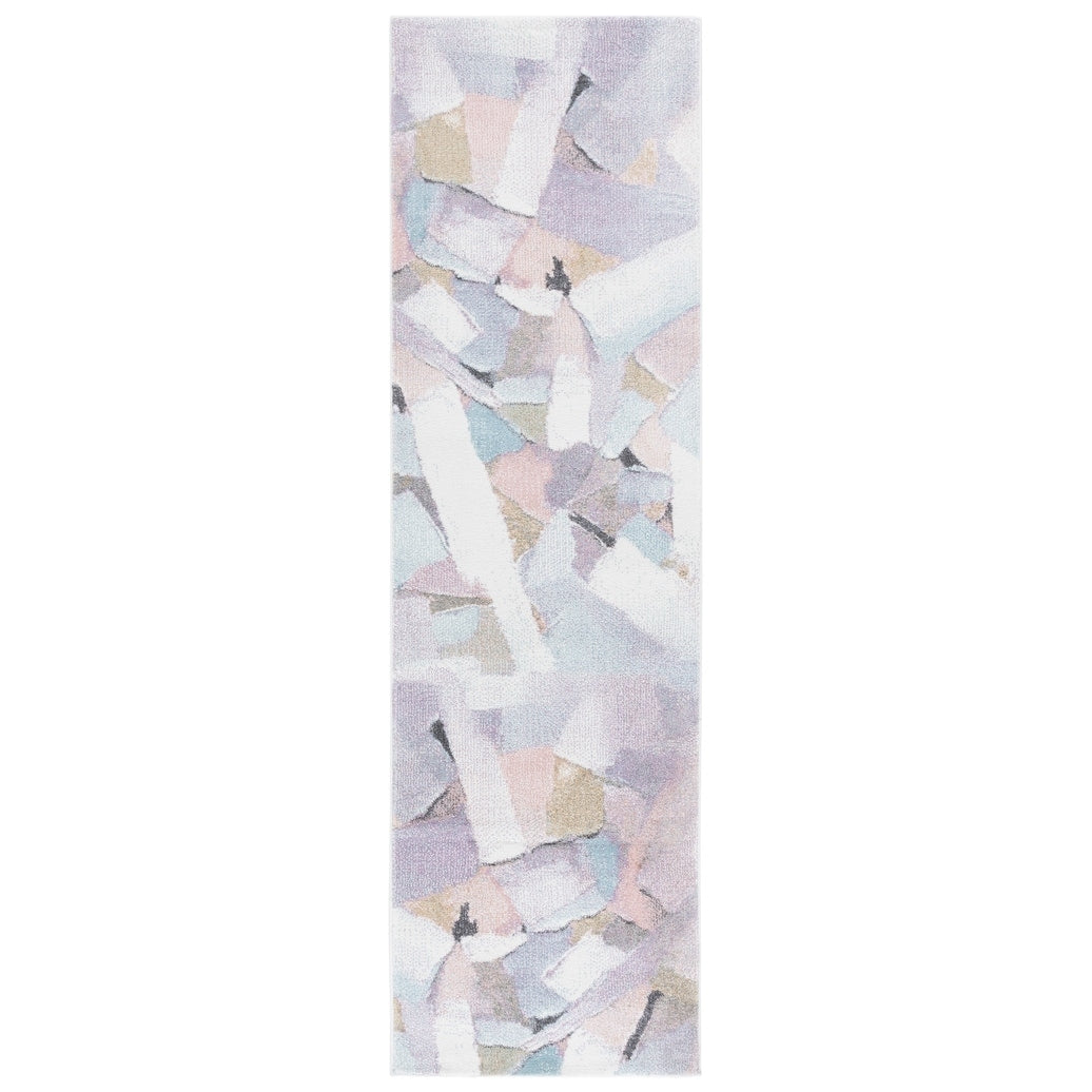 Tapis abstrait moderne SAFAVIEH Porcello Odyle du milieu du siècle