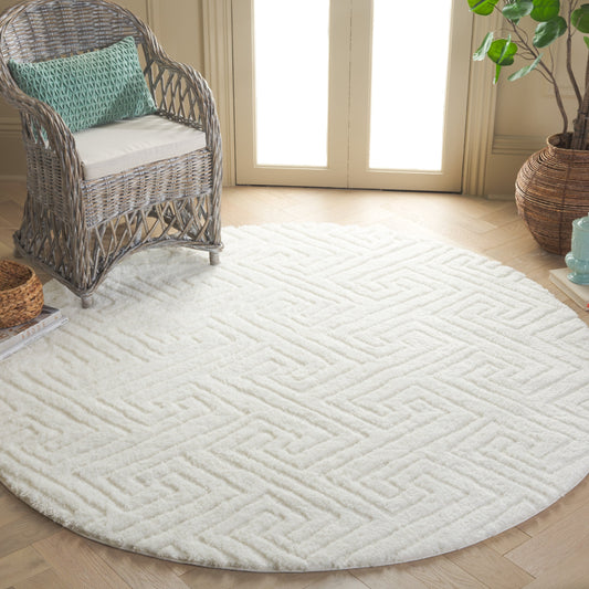 Tapis SAFAVIEH Tahoe Shag Lisjana géométrique de 3 cm d'épaisseur