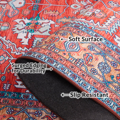 Tapis SAFAVIEH Tucson Annaig Transitionnel Lavable en Machine