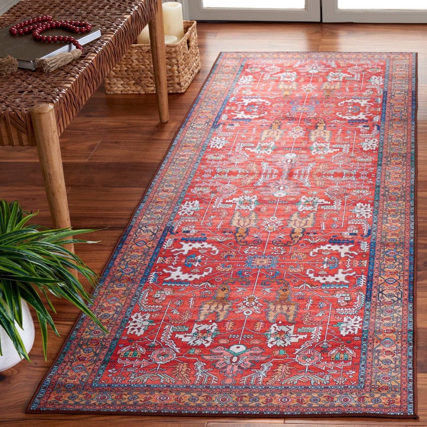 Tapis SAFAVIEH Tucson Annaig Transitionnel Lavable en Machine
