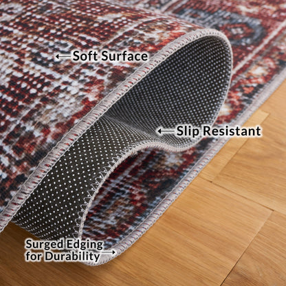 Tapis traditionnel Eldora lavable en machine et antidérapant SAFAVIEH Tucson