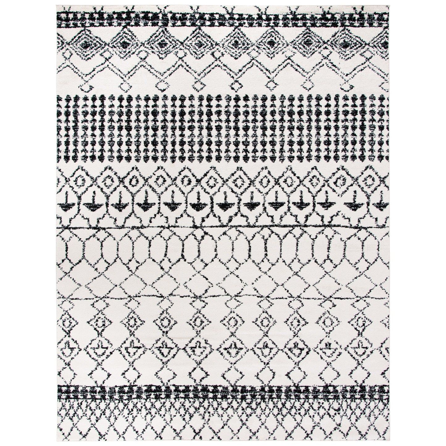 Tapis SAFAVIEH Tulum Ethelyn rustique marocain bohème tribal