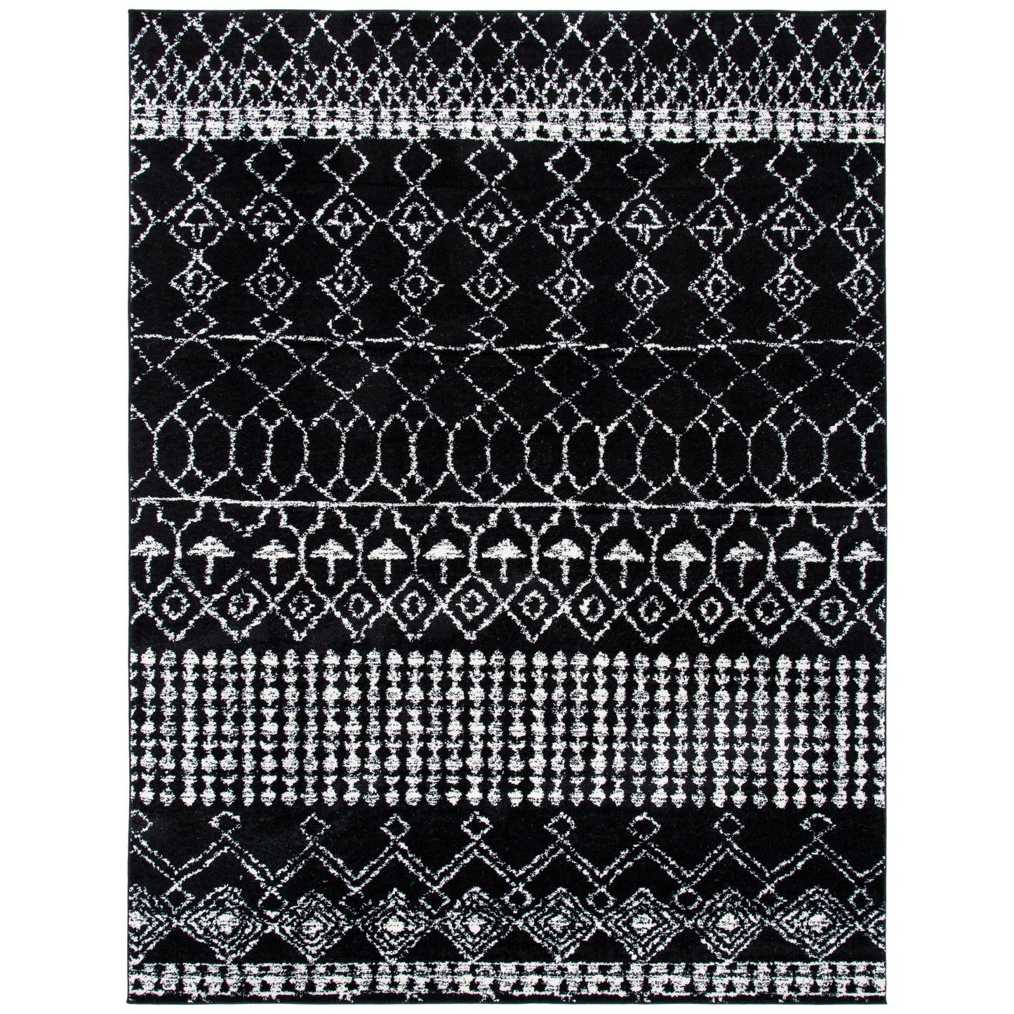 Tapis SAFAVIEH Tulum Ethelyn rustique marocain bohème tribal