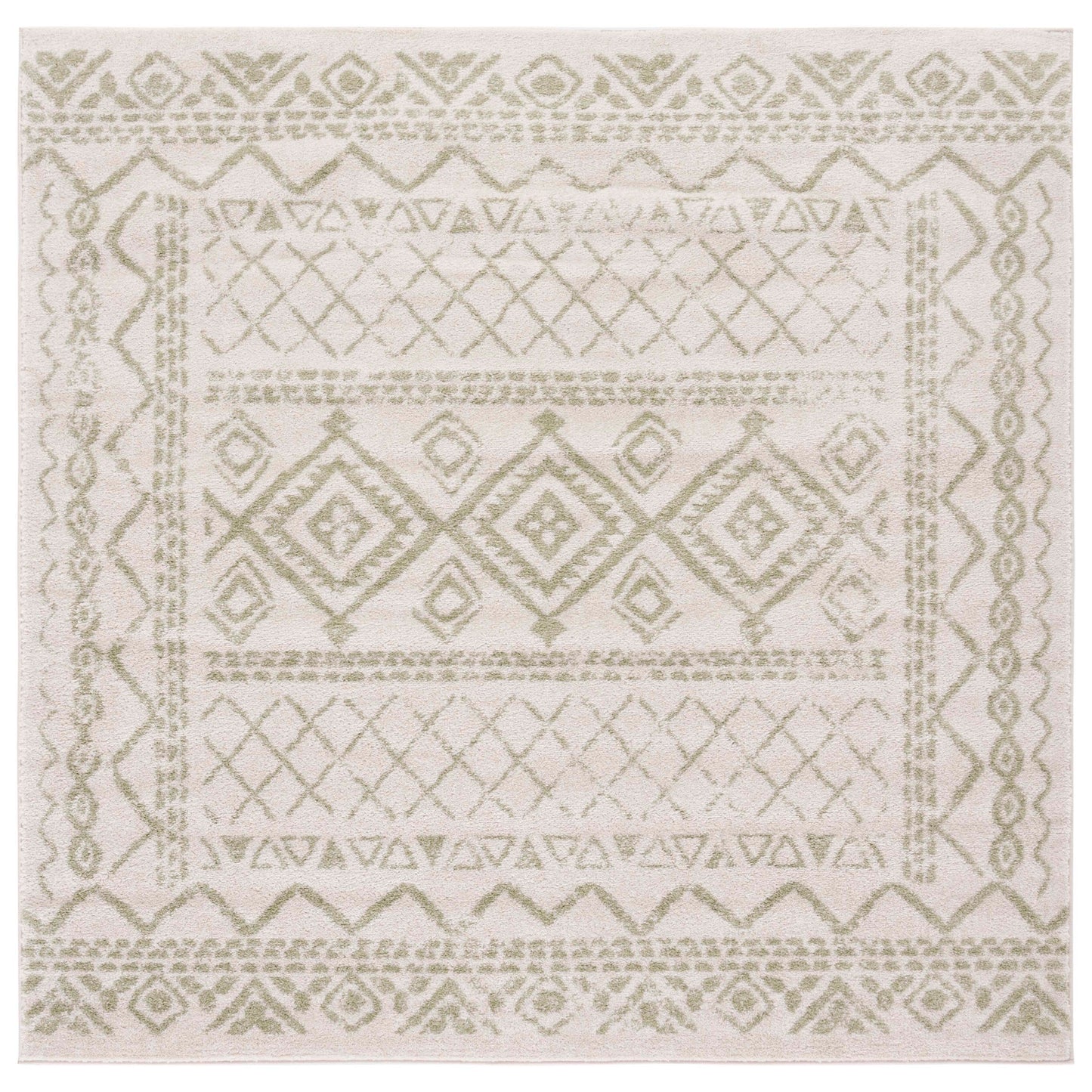 Tapis rustique marocain bohème tribal vieilli SAFAVIEH Tulum Hinnertje