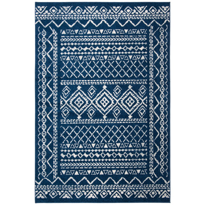 Tapis rustique marocain bohème tribal vieilli SAFAVIEH Tulum Hinnertje