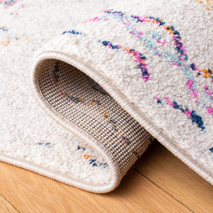 Tapis rustique marocain bohème tribal vieilli SAFAVIEH Tulum Hinnertje