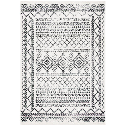 Tapis rustique marocain bohème tribal vieilli SAFAVIEH Tulum Hinnertje
