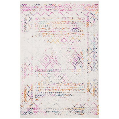 Tapis rustique marocain bohème tribal vieilli SAFAVIEH Tulum Hinnertje
