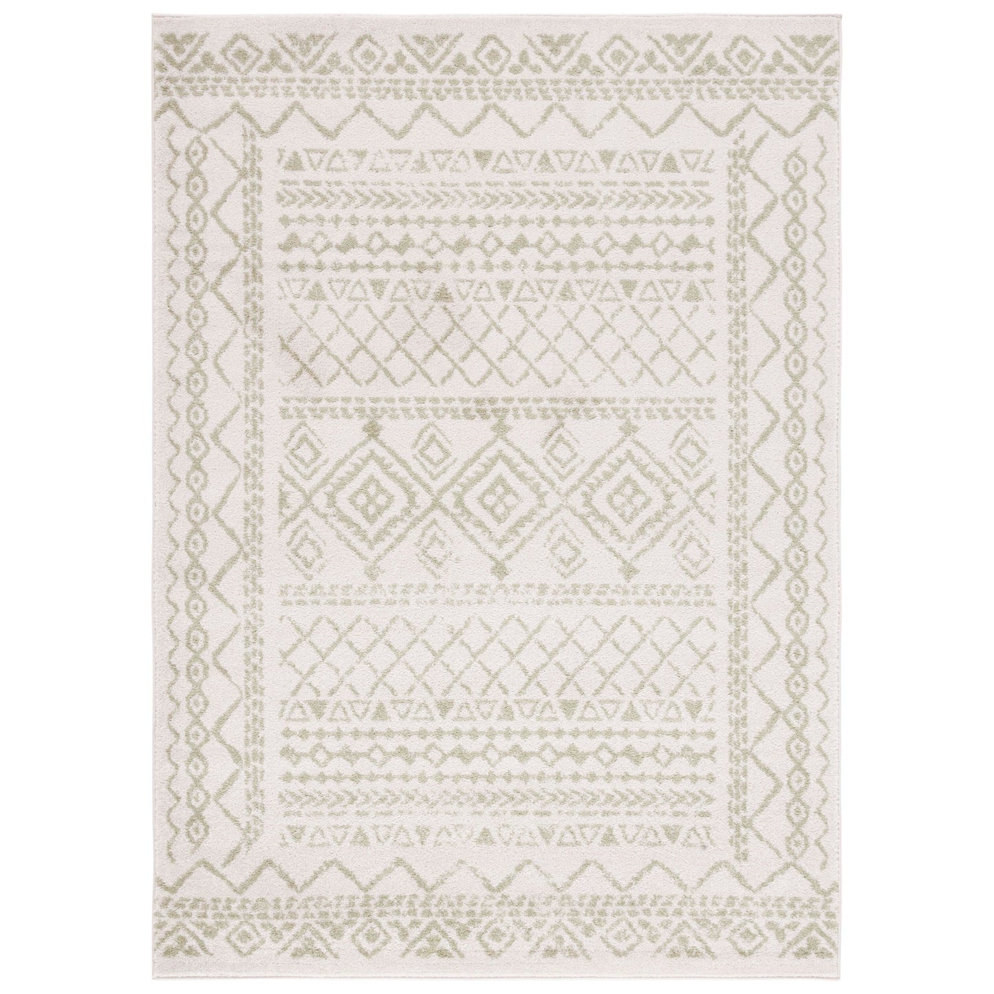 Tapis rustique marocain bohème tribal vieilli SAFAVIEH Tulum Hinnertje