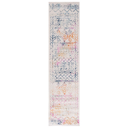 Tapis rustique marocain bohème tribal vieilli SAFAVIEH Tulum Hinnertje