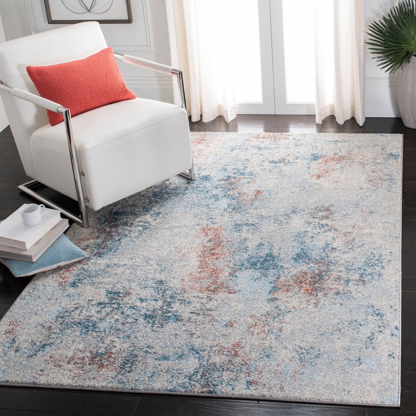 Tapis abstrait moderne SAFAVIEH Tulum Melinda