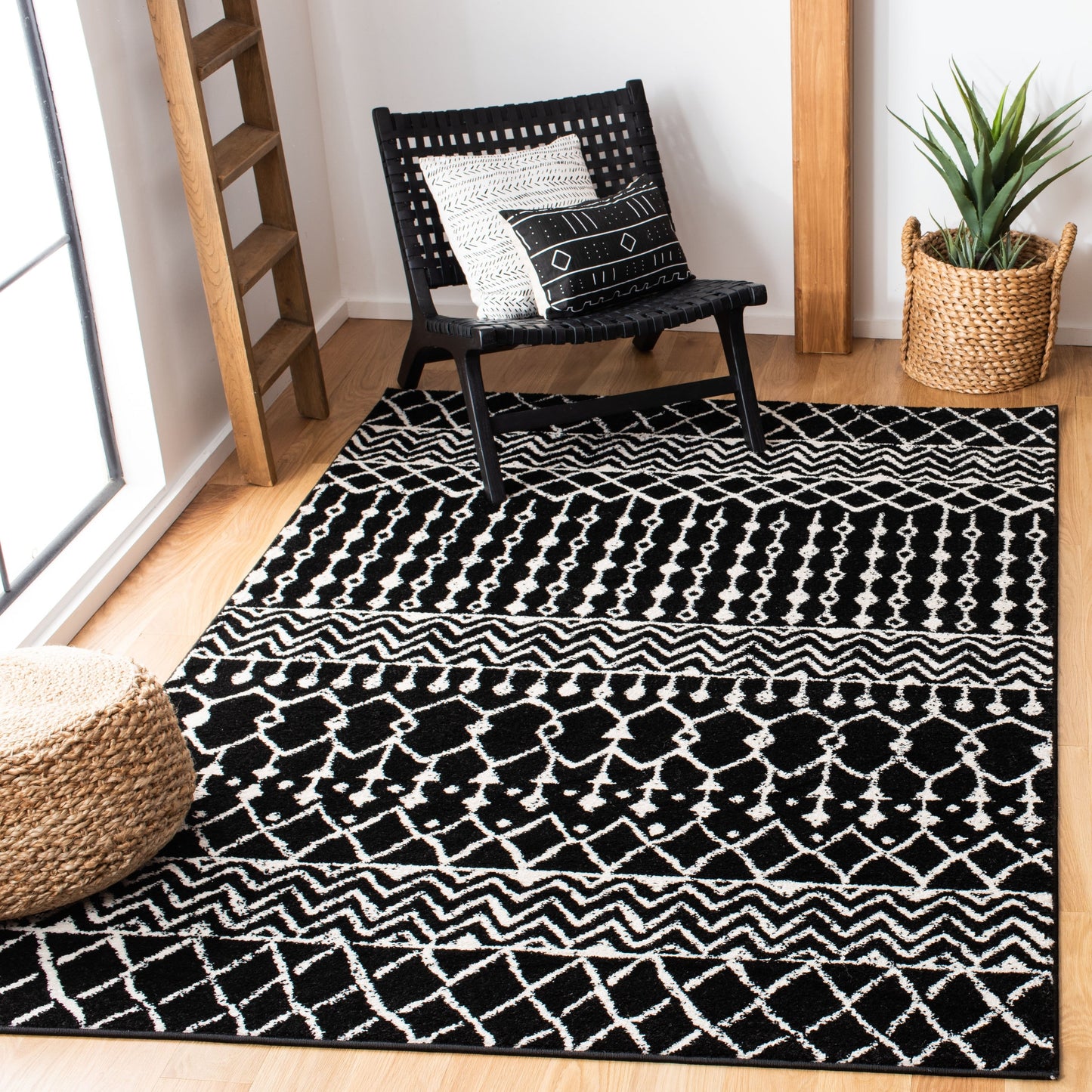 Tapis SAFAVIEH Tulum Metta Marocain Boho Tribal