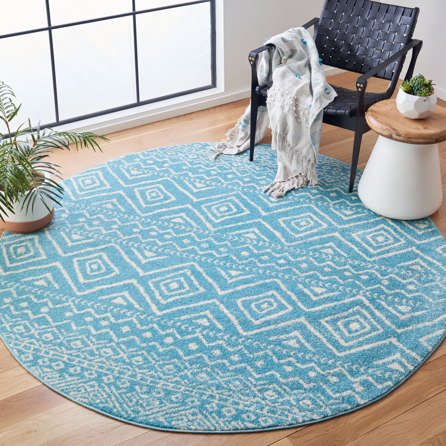 Tapis SAFAVIEH Tulum Vassilia Marocain Bohème Vieilli