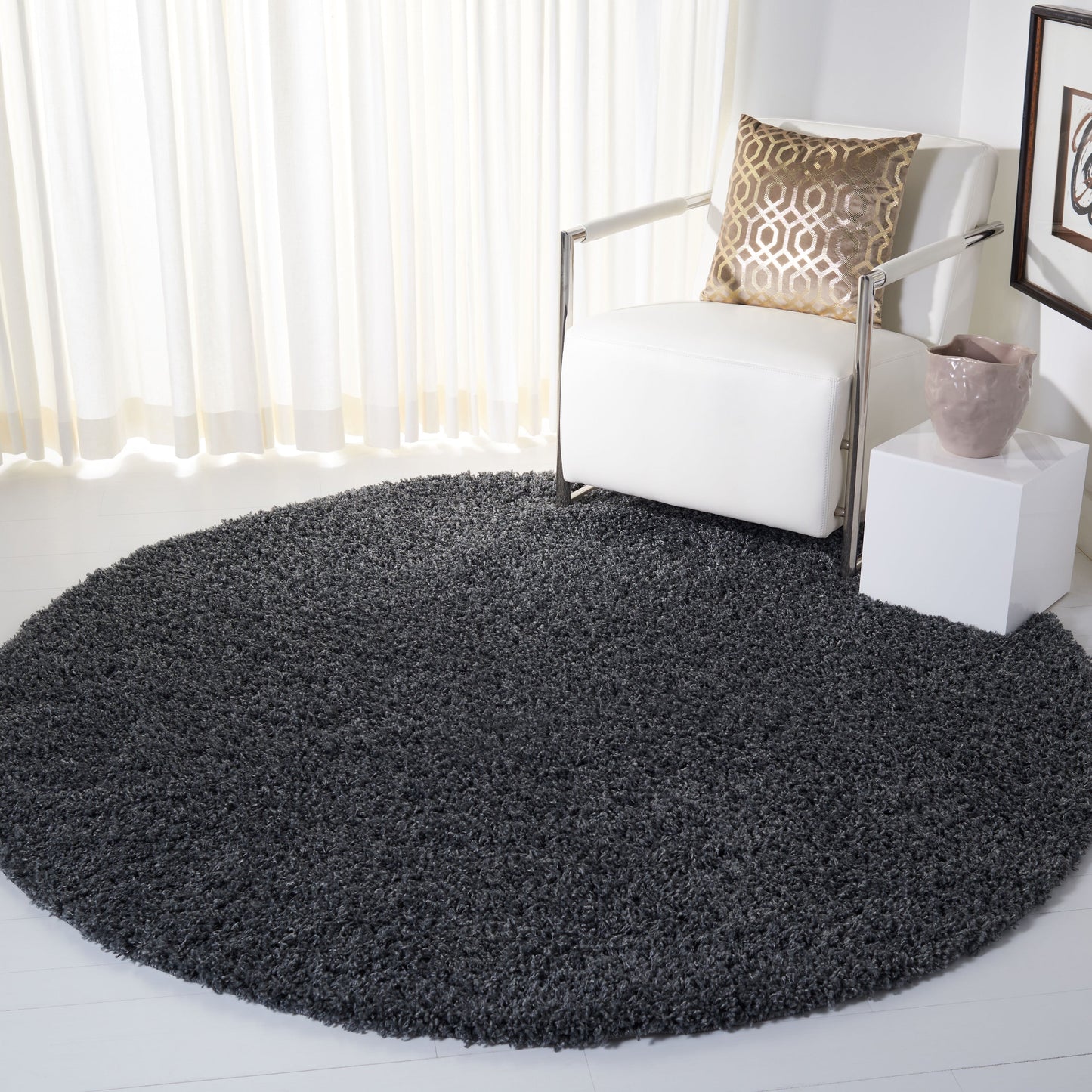 Tapis SAFAVIEH Venus Shag Durime de 4,4 cm d'épaisseur