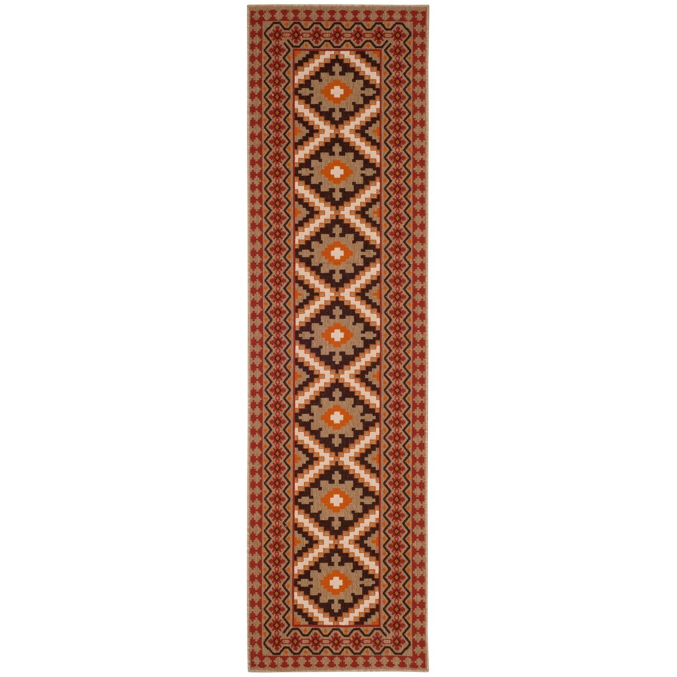 Tapis d'intérieur/extérieur imperméable SAFAVIEH Veranda Rita pour terrasse ou jardin