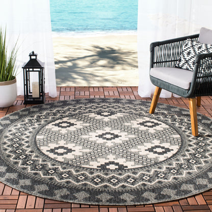 Tapis d'intérieur/extérieur imperméable SAFAVIEH Veranda Rita pour terrasse ou jardin