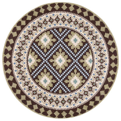 Tapis d'intérieur/extérieur imperméable SAFAVIEH Veranda Rita pour terrasse ou jardin