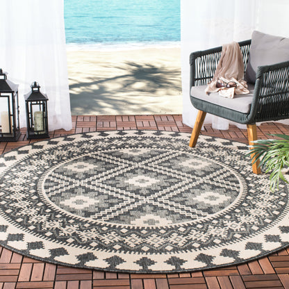 Tapis d'intérieur/extérieur imperméable SAFAVIEH Veranda Rita pour terrasse ou jardin