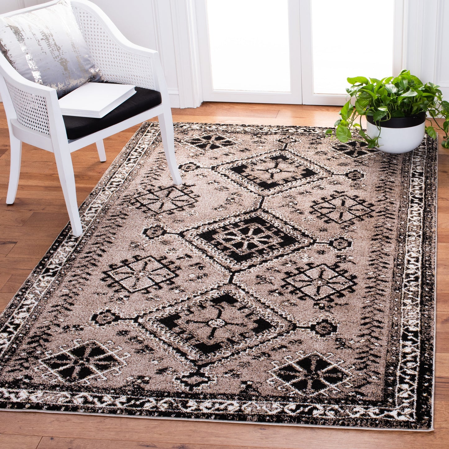 SAFAVIEH Tapis Traditionnel Vintage Hamadan Graine