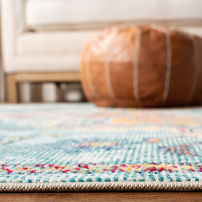 SAFAVIEH, Tapis Médaillon Boho Vintage Crystal Naimat