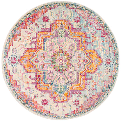 SAFAVIEH, Tapis Médaillon Boho Vintage Crystal Naimat