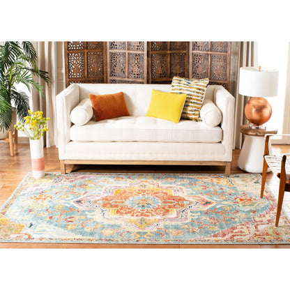 SAFAVIEH, Tapis Médaillon Boho Vintage Crystal Naimat