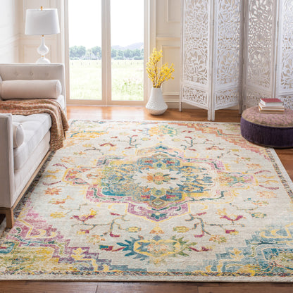 SAFAVIEH, Tapis Médaillon Boho Vintage Crystal Naimat