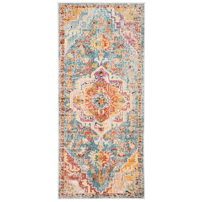 SAFAVIEH, Tapis Médaillon Boho Vintage Crystal Naimat