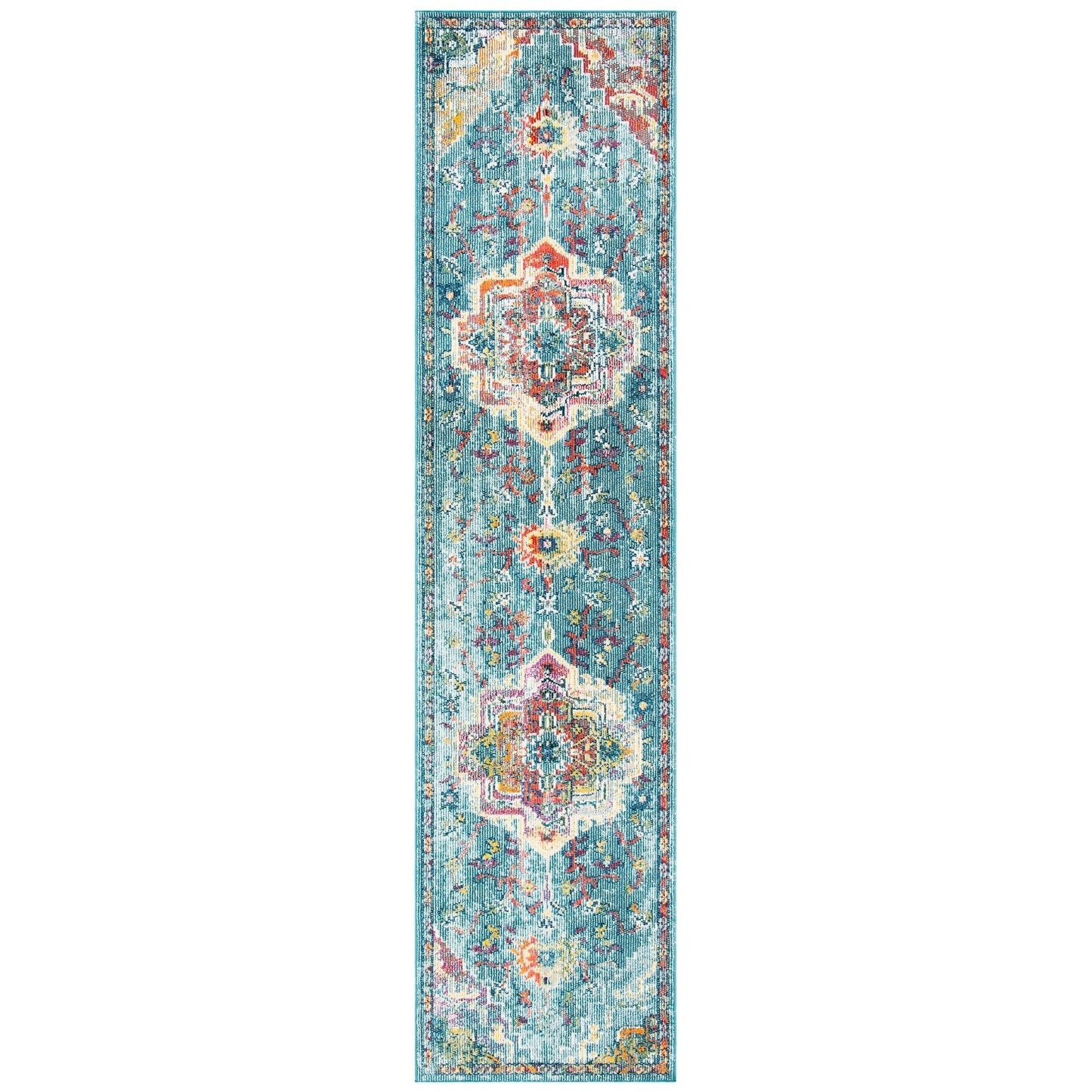 SAFAVIEH, Tapis Médaillon Boho Vintage Crystal Naimat
