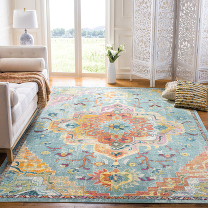 SAFAVIEH, Tapis Médaillon Boho Vintage Crystal Naimat