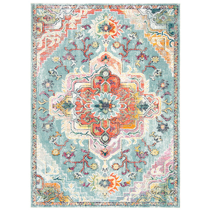 SAFAVIEH, Tapis Médaillon Boho Vintage Crystal Naimat