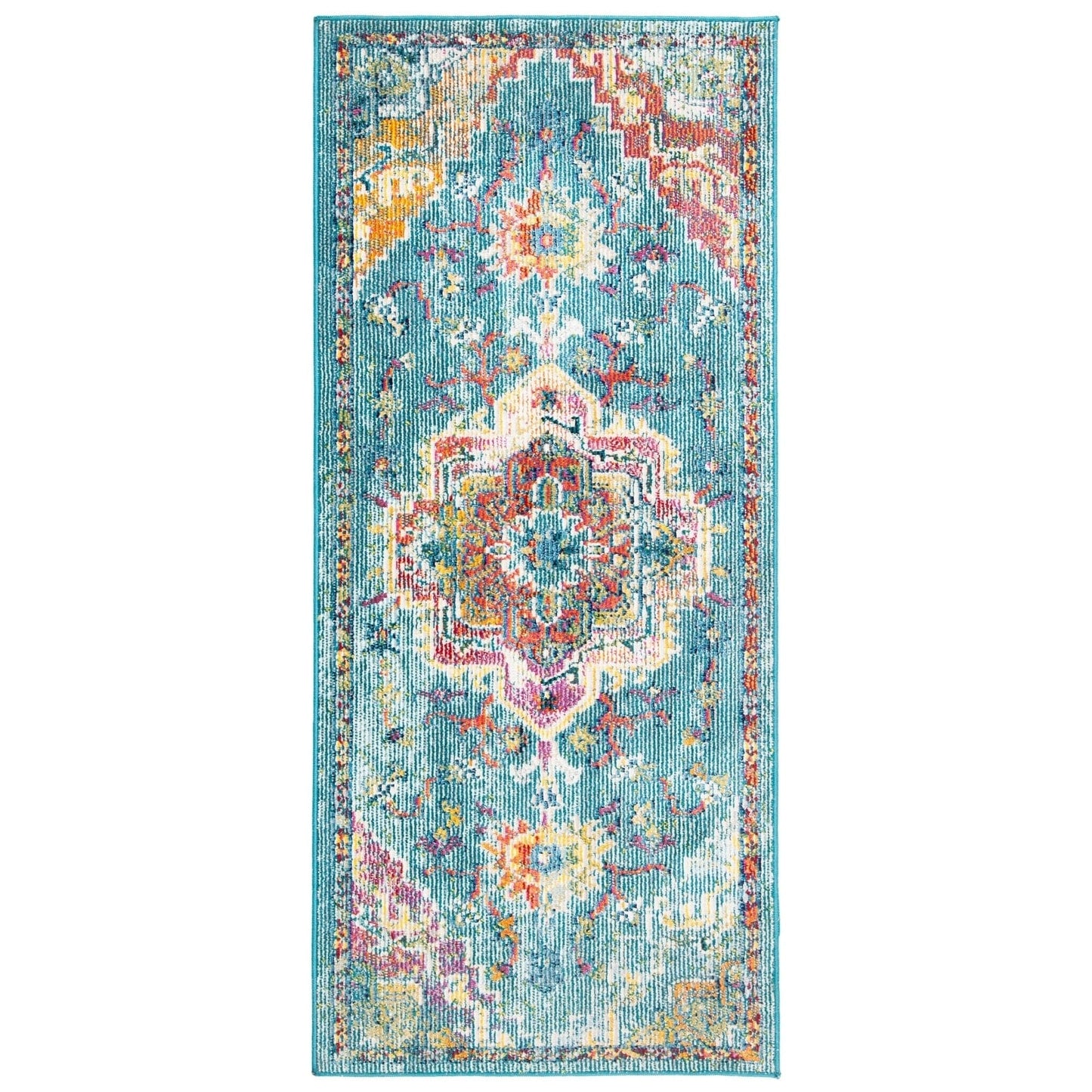 SAFAVIEH, Tapis Médaillon Boho Vintage Crystal Naimat