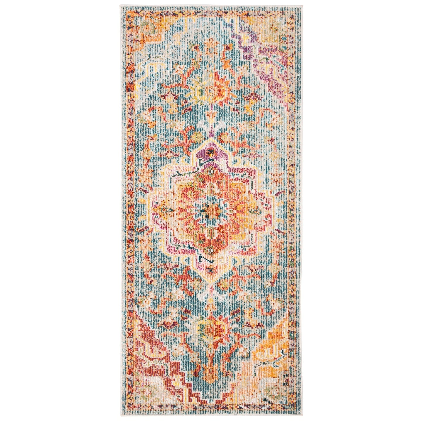 SAFAVIEH, Tapis Médaillon Boho Vintage Crystal Naimat