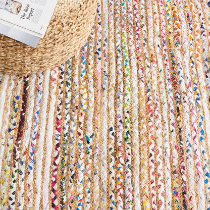 SAFAVIEH, Tapis en jute fait main de style bohème côtier Cape Cod Rietie