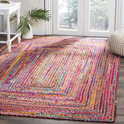 SAFAVIEH, Tapis en jute fait main de style bohème côtier Cape Cod Rietie