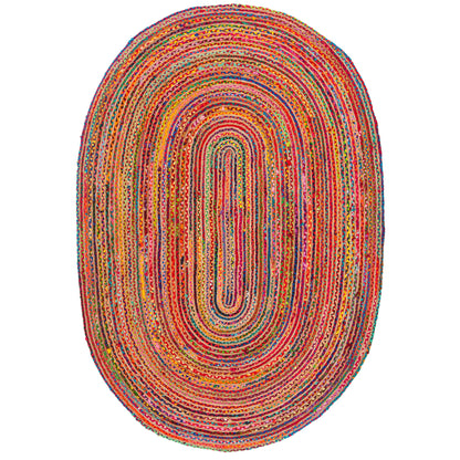 SAFAVIEH, Tapis en jute fait main de style bohème côtier Cape Cod Rietie