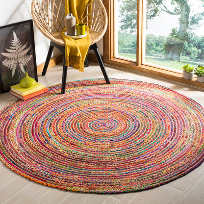 SAFAVIEH, Tapis en jute fait main de style bohème côtier Cape Cod Rietie