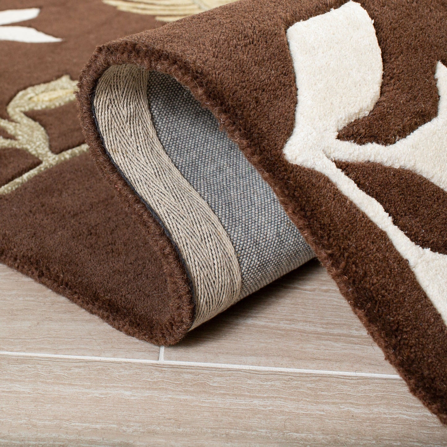 Tapis SAFAVIEH Soho Kelsi Twigs en laine de Nouvelle-Zélande, fait main