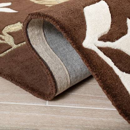 Tapis SAFAVIEH Soho Kelsi Twigs en laine de Nouvelle-Zélande, fait main