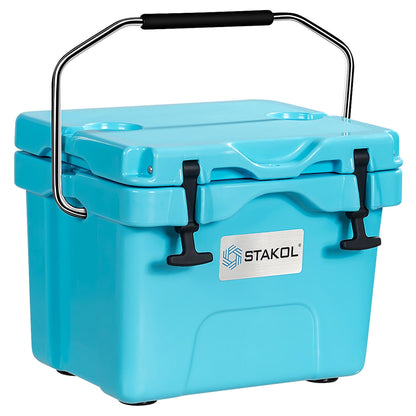 Glacière portable SKTAKOL 16 pintes (15 litres) étanche, capacité 24 canettes de glace - Voir les détails