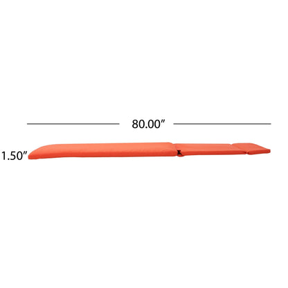 Ensemble de coussins d'extérieur Salem pour chaise longue - Coussins seulement (lot de 2) par Christopher Knight Home - 79,25 cm (L) x 27,50 cm (l) x 1,50 cm (H)