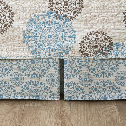 Ensemble de couvre-lit Serenta 6 pièces en mélange de coton pour lit de jour - 75 x 39