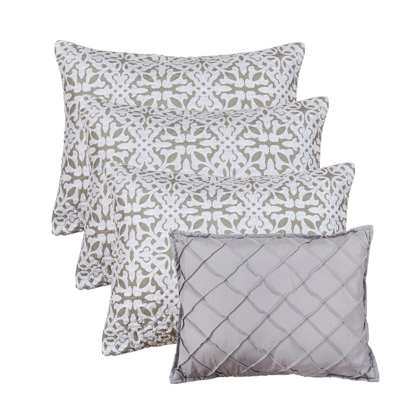 Ensemble de couvre-lit Serenta 6 pièces en mélange de coton pour lit de jour - 75 x 39